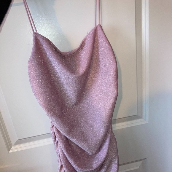 Sparkly Pink Dress - Picture 3 of 4
